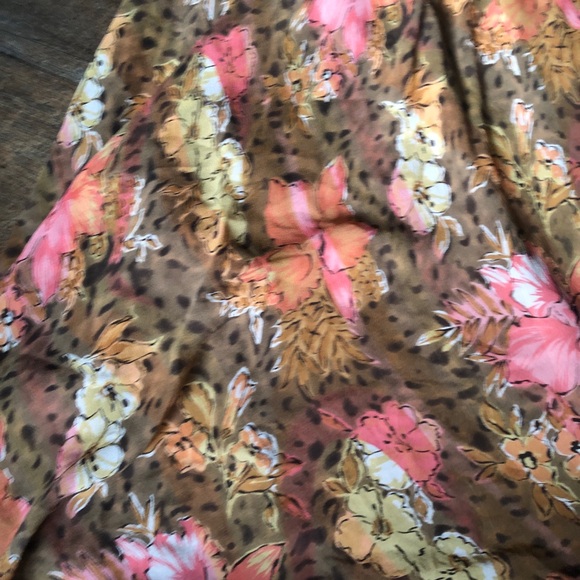 vintage adrianna papell silk dress - Picture 4 of 8